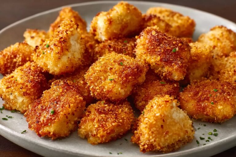 Air Fryer Ranch-Crusted Chicken Bites featured