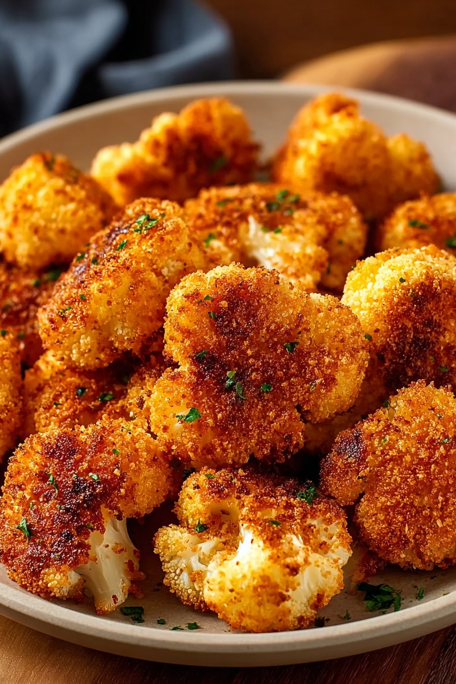 Cauliflower Bites serving