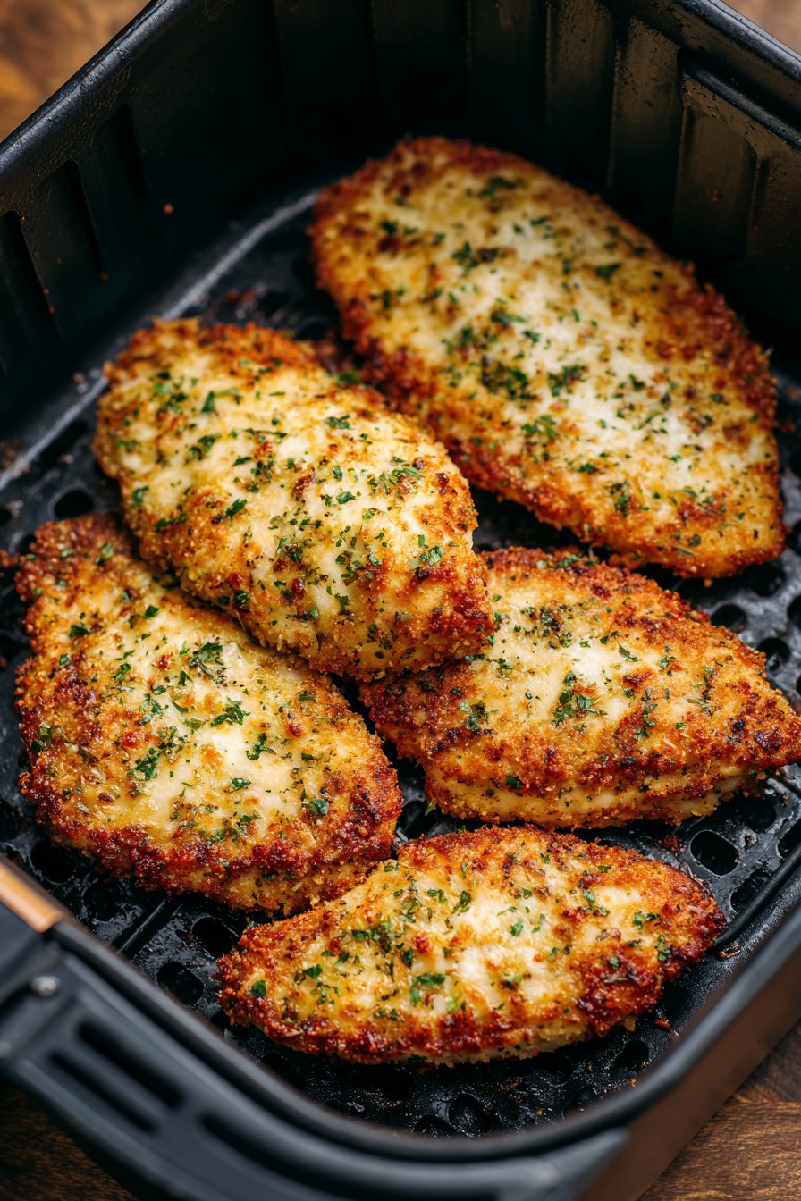 Garlic Parmesan Chicken instructions process