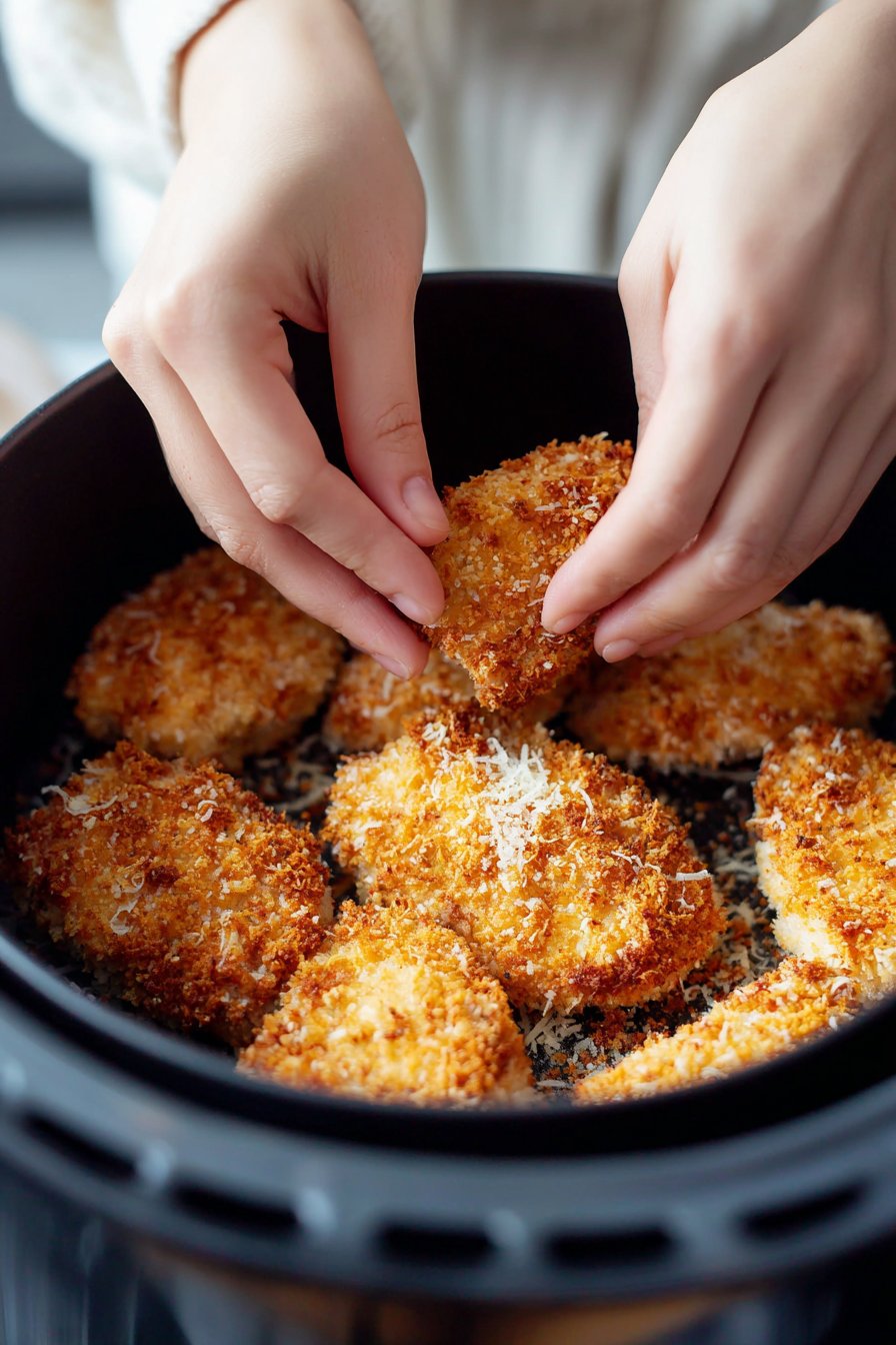 Parmesan Crusted Chicken instructions process