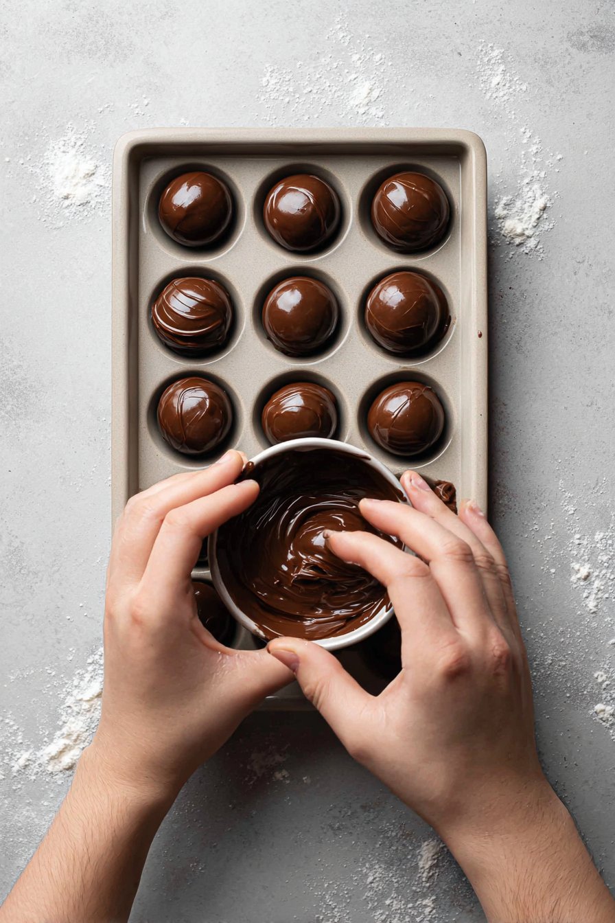 Nutella Balls instructions process