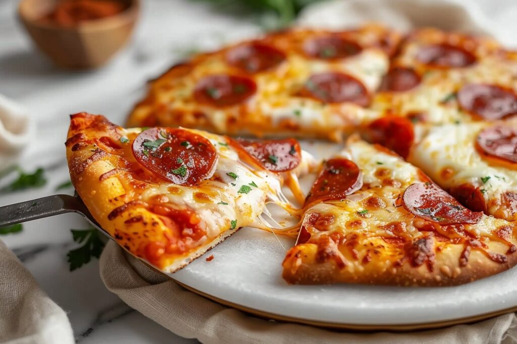 Classic Air Fryer Cottage Cheese Pizza Crust featured