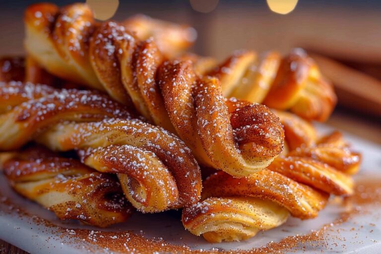 Air Fryer Cinnamon Twists featured