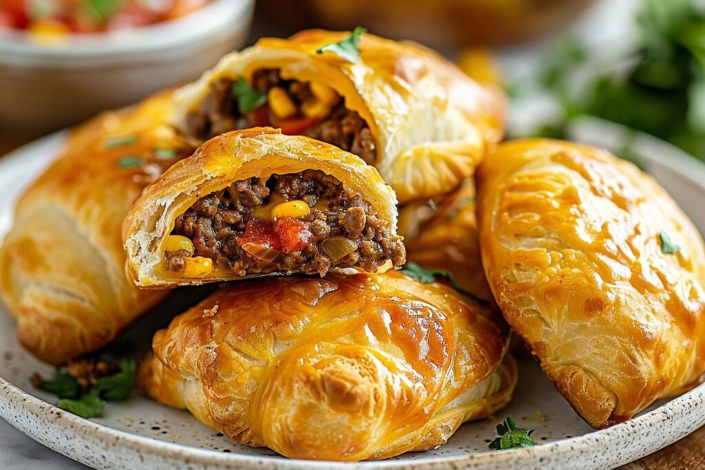 Air Fryer Cheesy Taco Bombs featured image