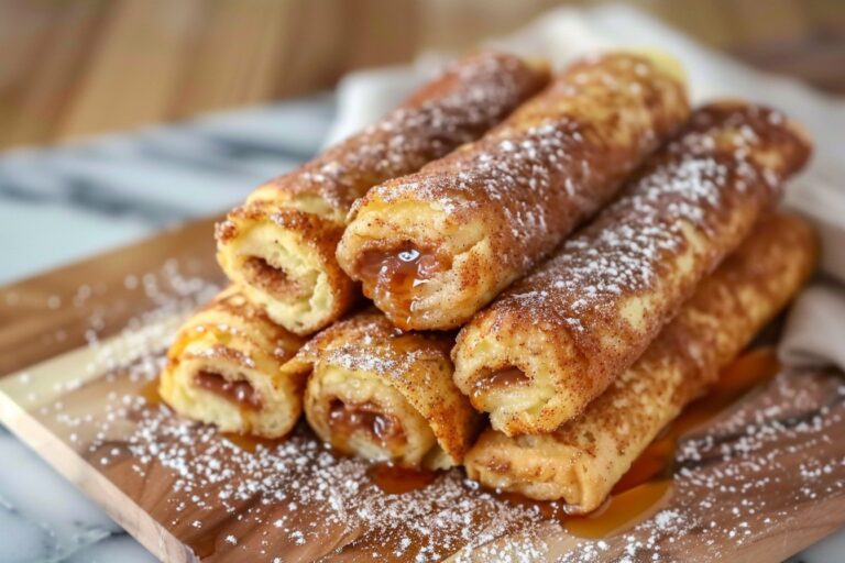 Irresistible Air Fryer Nutella French Toast Roll Ups for a Sweet Breakfast Treat featured image