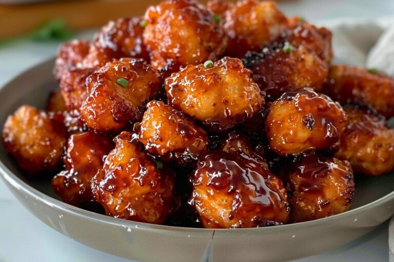 Enjoy Irresistible Air Fryer Honey BBQ Chicken Bites Today! featured image