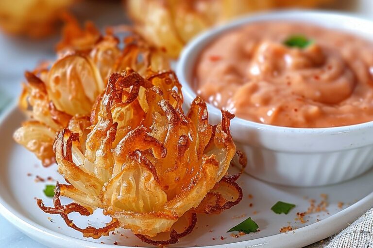 Air Fryer Crispy Mini Blooming Onions for Guilt-Free Snacking featured image
