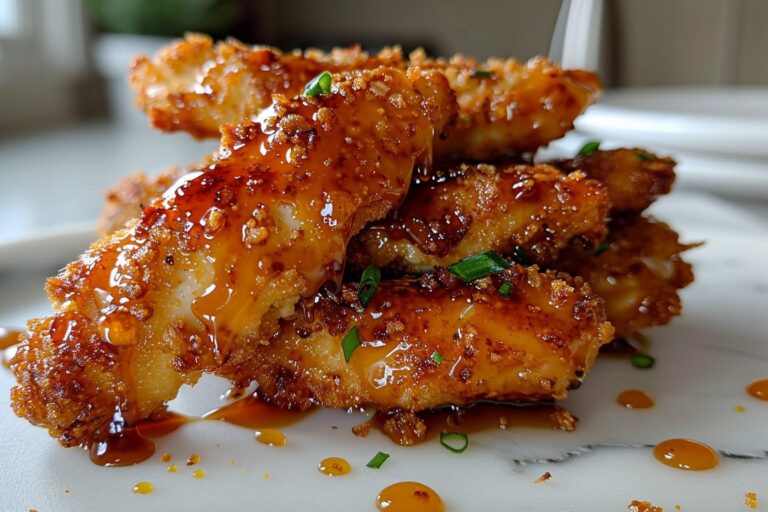 Irresistible Air Fryer Honey Butter Garlic Chicken Tenders in 30 featured image