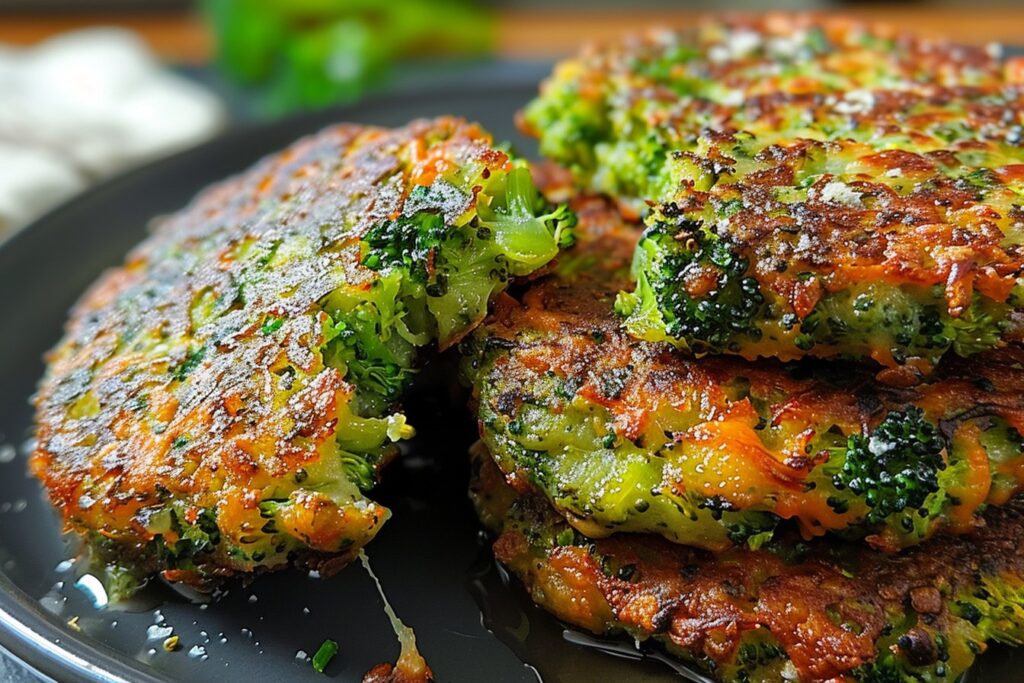 Broccoli Cheese Patties featured