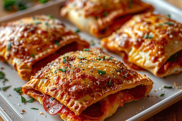 The Best Air Fryer Beef Pepperoni Pizza Pocket featured image