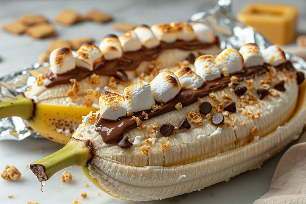 Air Fryer Banana Boats featured image