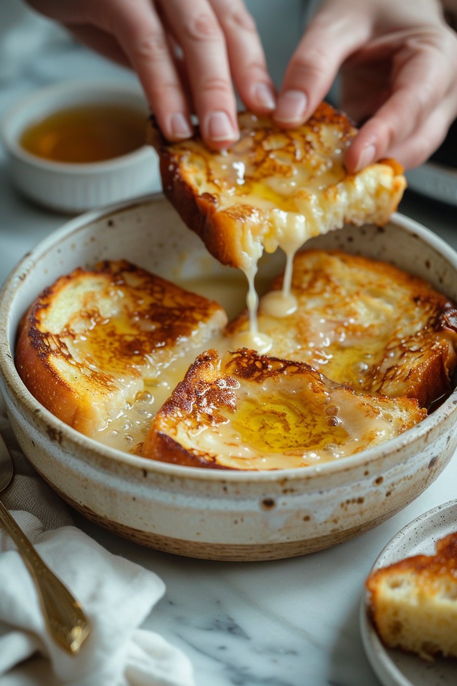 3 Minute Air Fryer French Toast: Mind-Blowing Breakfast Magic process image