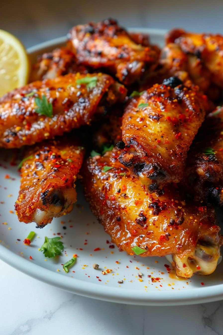 Easy Air Fryer Chicken Wings: 5 Reasons You'll Love Them serving image