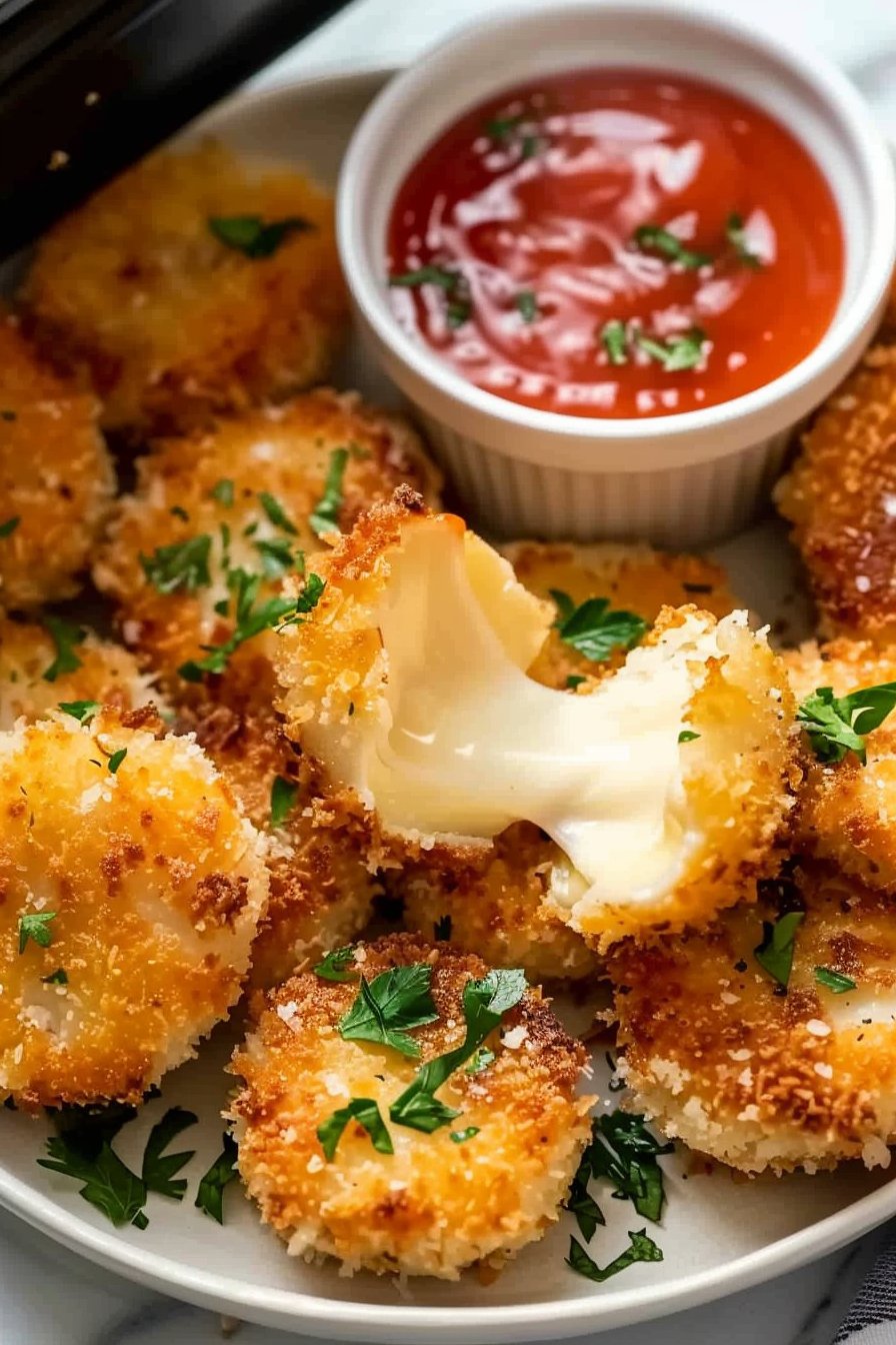 Air Fried Babybel Cheese serving image