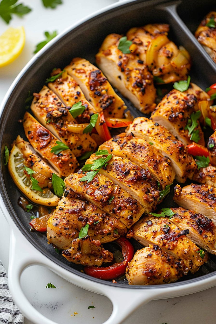 18+ Air Fryer Chicken Recipes for Effortless Dinners! serving image