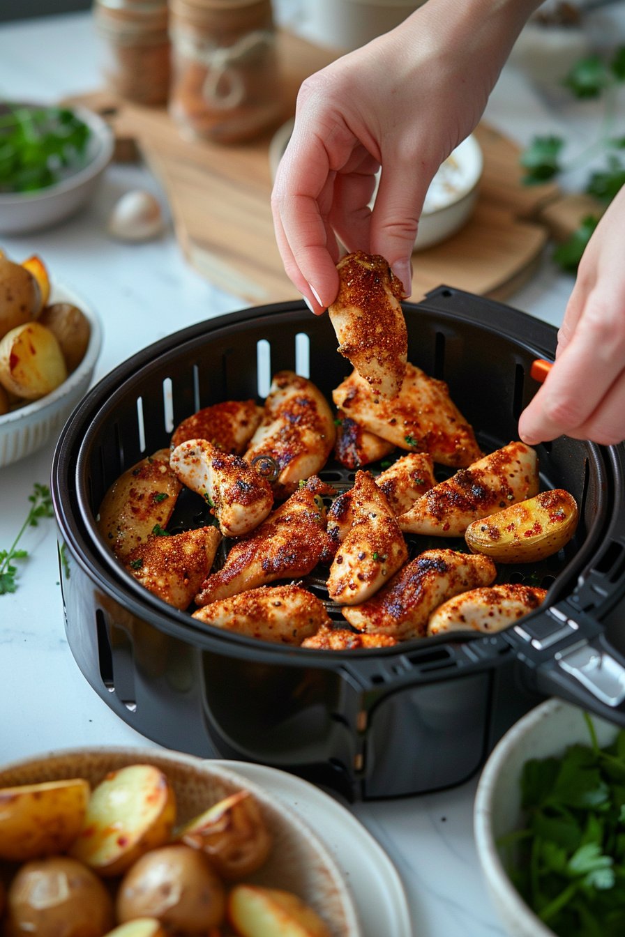 11 Easy Air Fryer Recipes For People Who Hate Cooking process image