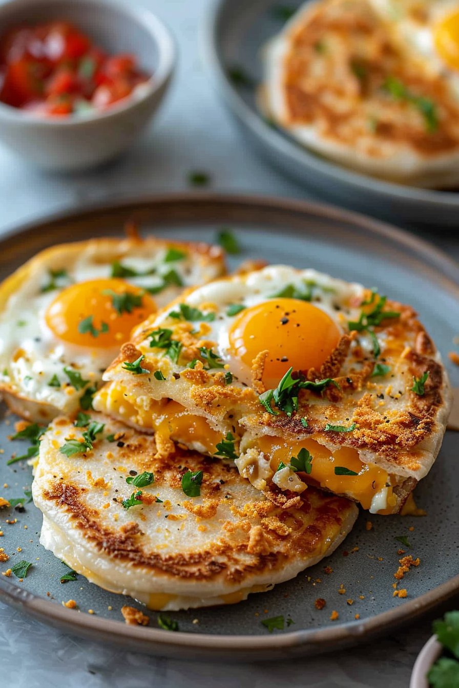 15 Easy Air Fryer Recipes for Breakfast - Womenwiseliving serving image