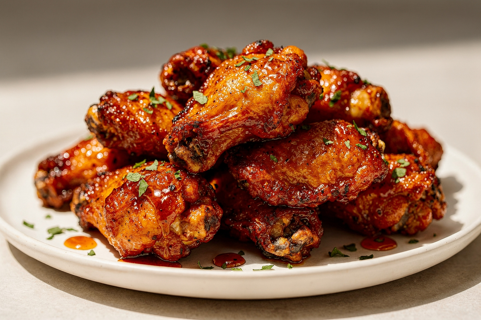 30-Minute Quick Hot Honey Air Fryer Wings - Irresistibly Crispy featured image