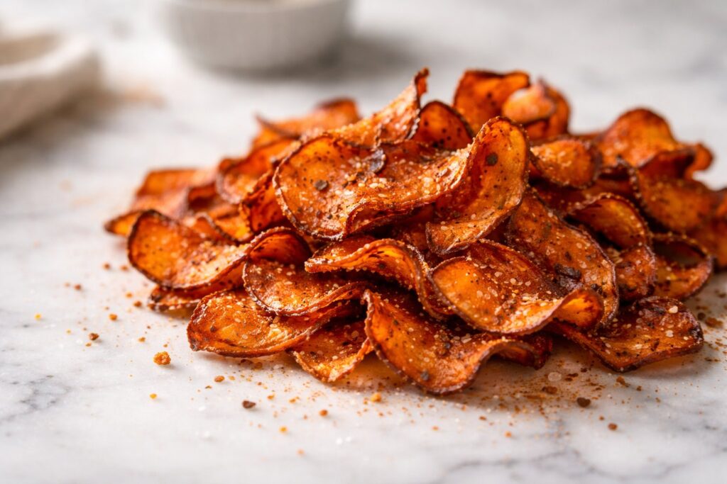 AIR FRYER CARROT CHIPS featured image