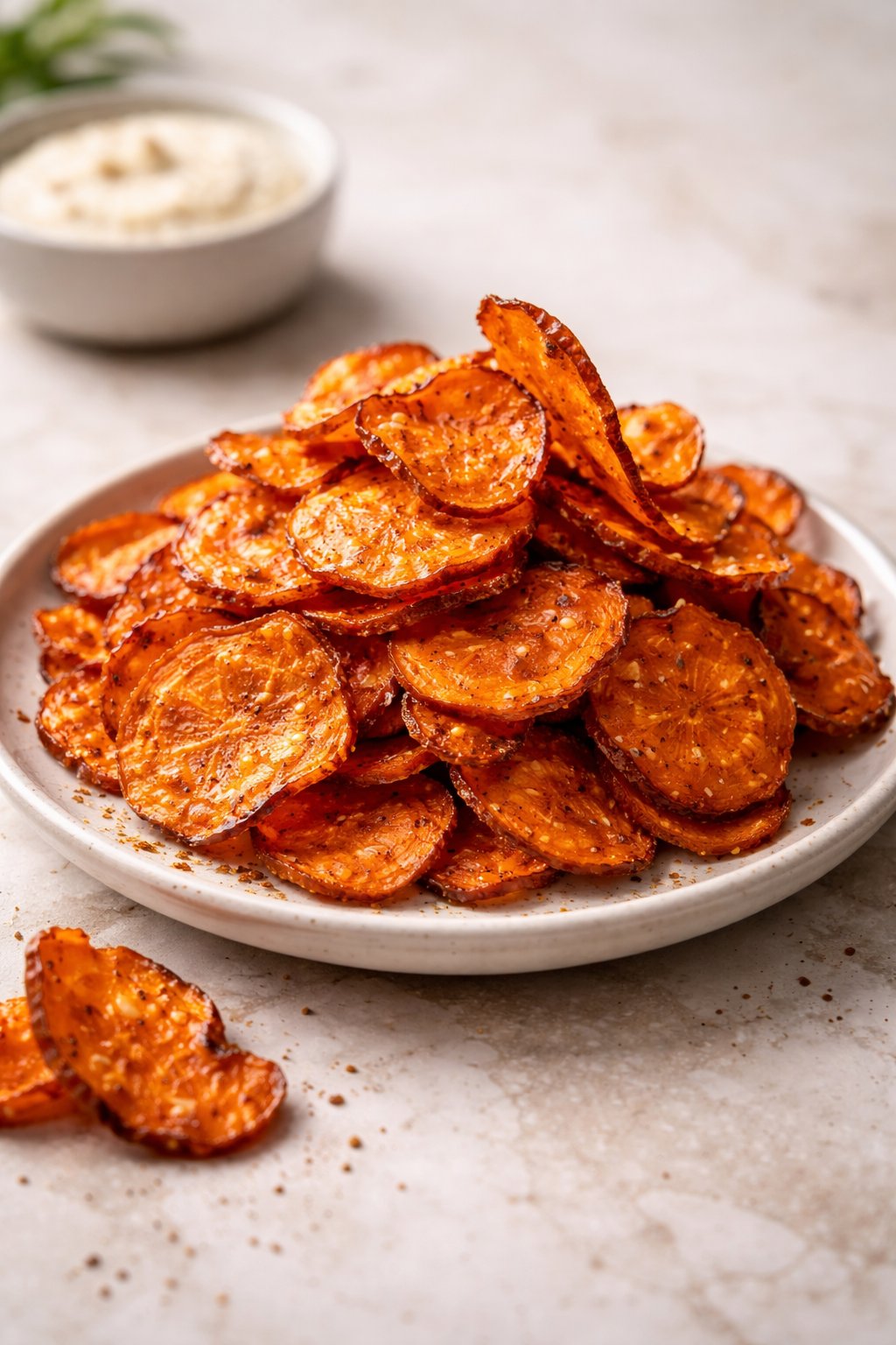 AIR FRYER CARROT CHIPS serving image