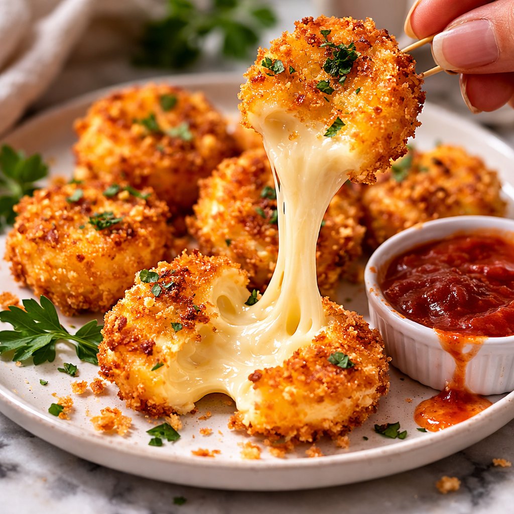 Air Fried Babybel Cheese serving image