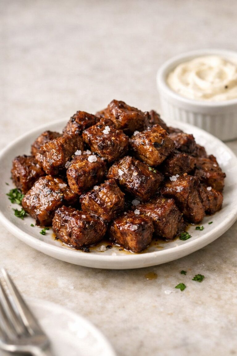 Juicy Air Fryer Steak Bites in 15 Minutes – Irresistible! featured image