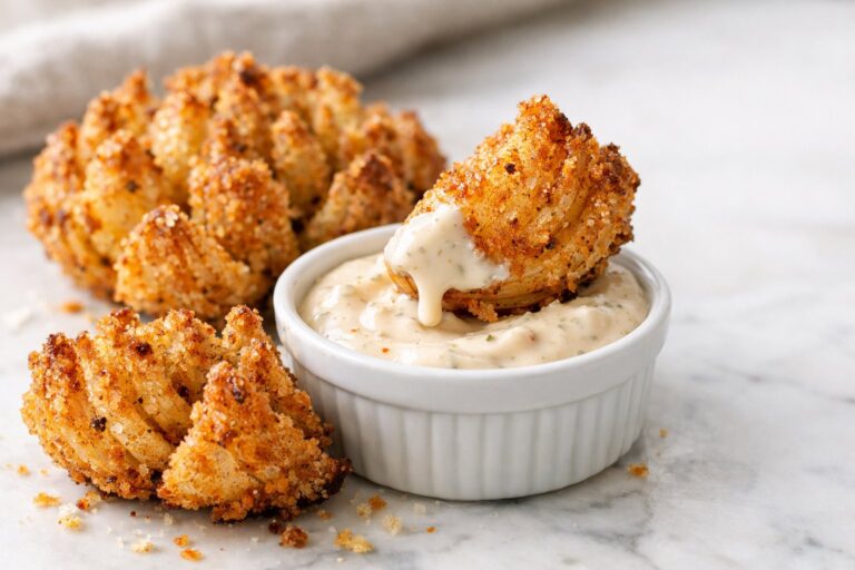 Healthy Mini Air Fryer Blooming Onions: 3x Crispier, 90% Less Oil featured image