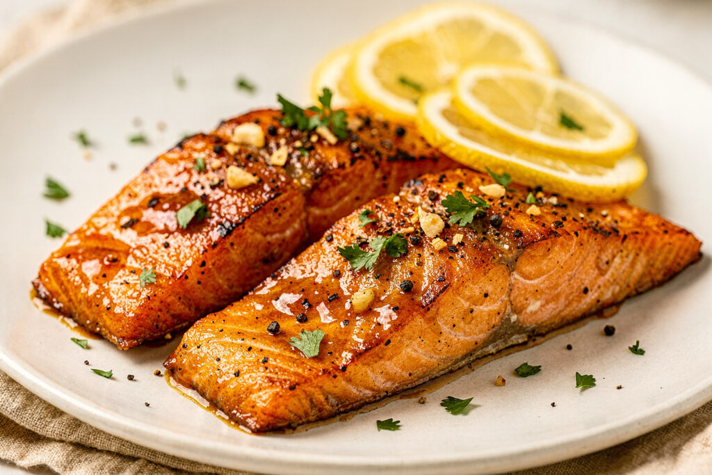 Air Fryer Honey Garlic Salmon for Effortless Dinner Bliss featured image
