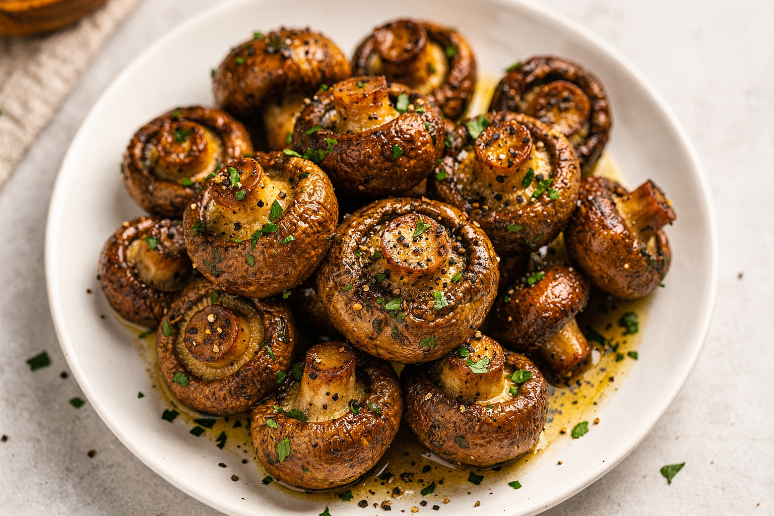 Air Fryer Mushrooms featured image