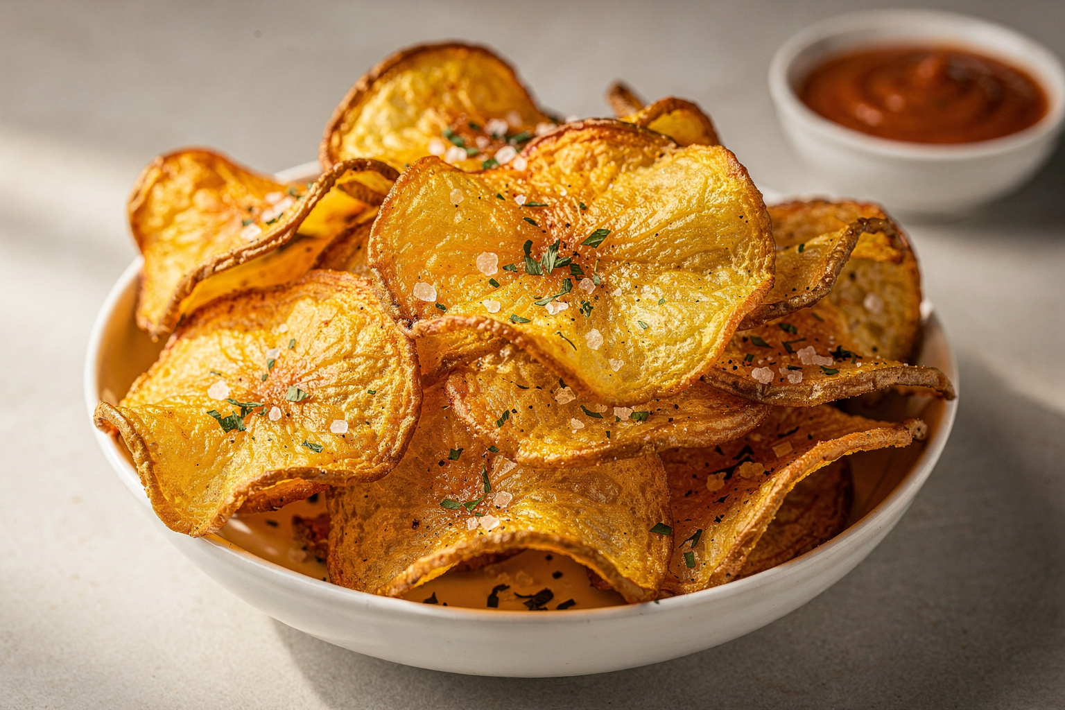 Air-Fryer Potato Chips featured image