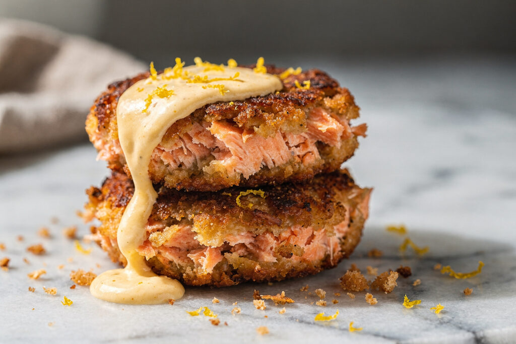 Air Fryer Salmon Patties Recipe - Prepare N Serve featured image