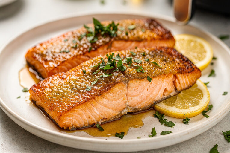 Crispy Air Fryer Salmon Recipe Easy Perfectly Seared Skin Guide featured image