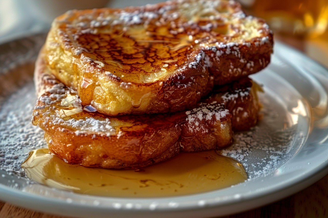 3 Minute Air Fryer French Toast: Mind-Blowing Breakfast Magic recipe card