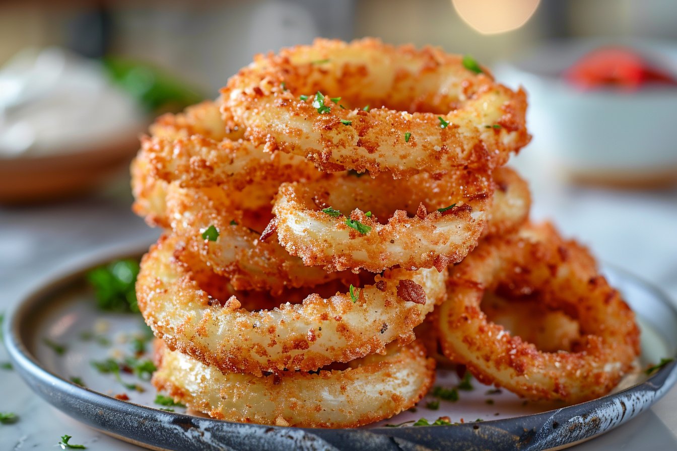 Air Fryer Crispy Onions: The Secret Topping That Transforms Any Dish - Q8Rashaqa recipe card