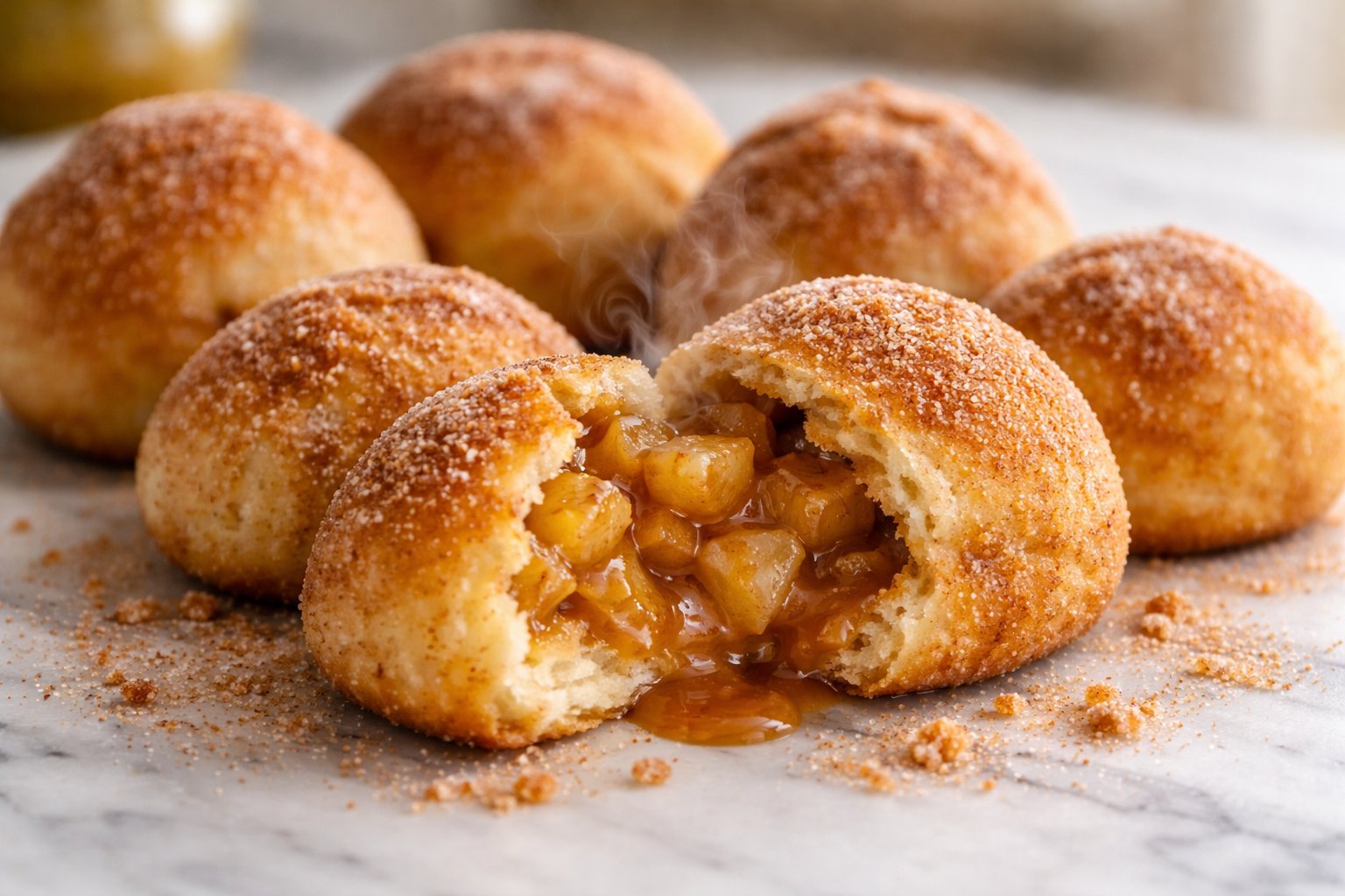 Mouthwatering Air Fryer Apple Pie Bombs recipe card