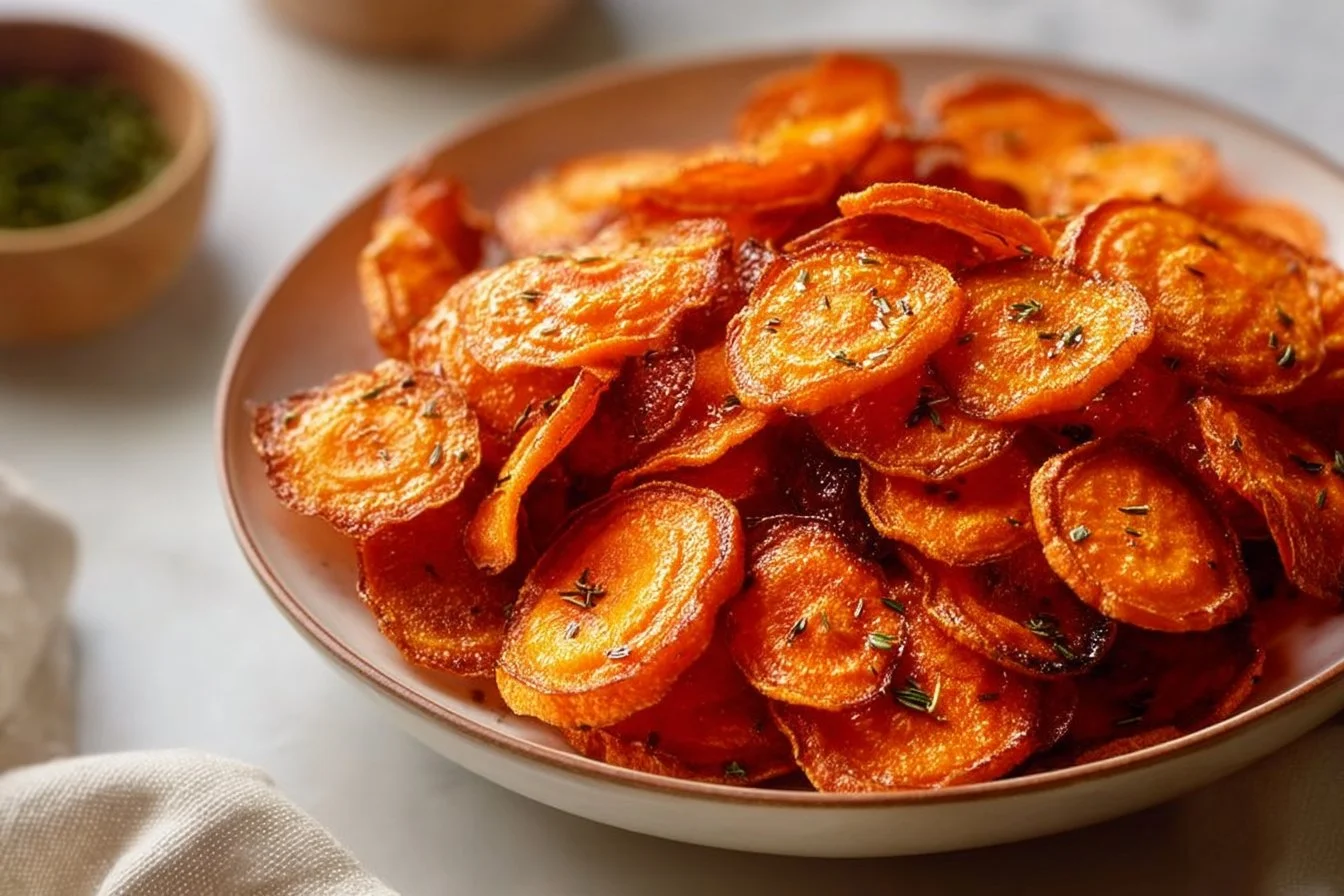 AIR FRYER CARROT CHIPS Recipe