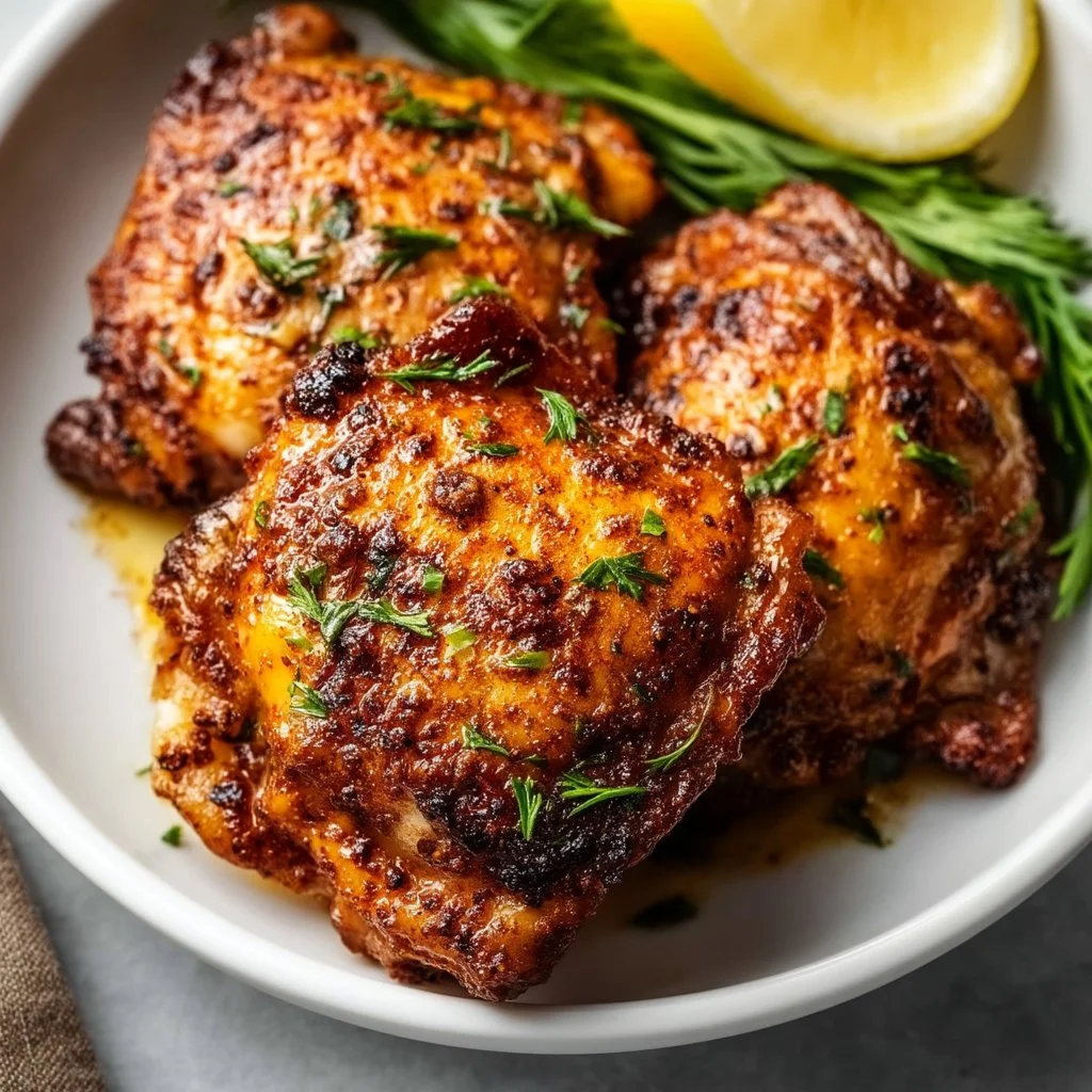 Air Fryer Chicken Thighs