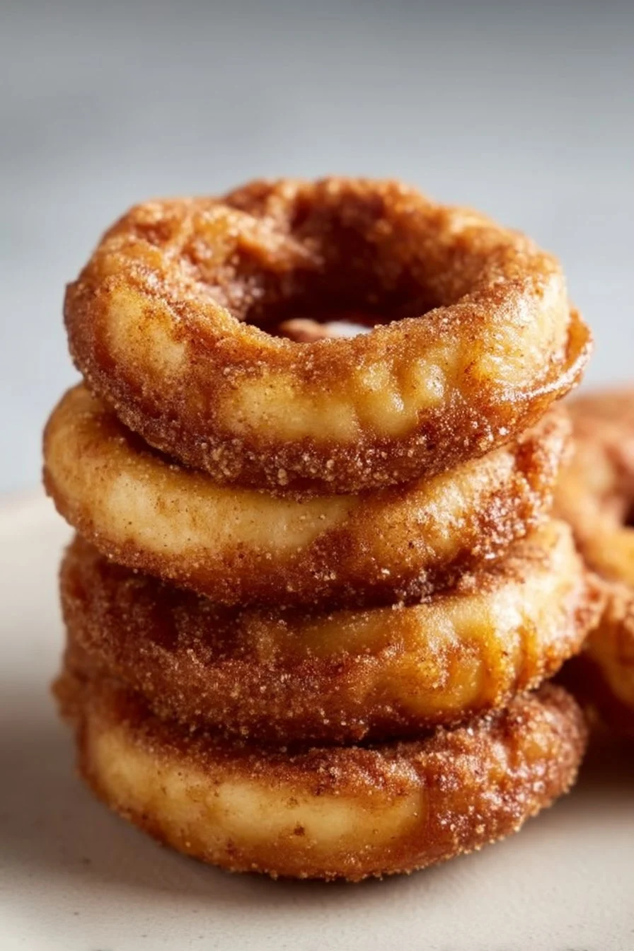 Air Fryer Cinnamon Apple Rings