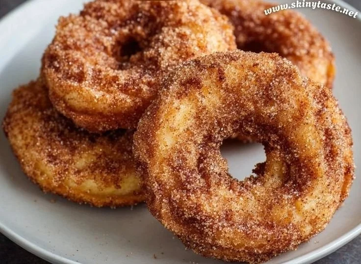 Air Fryer Cinnamon Apple Rings