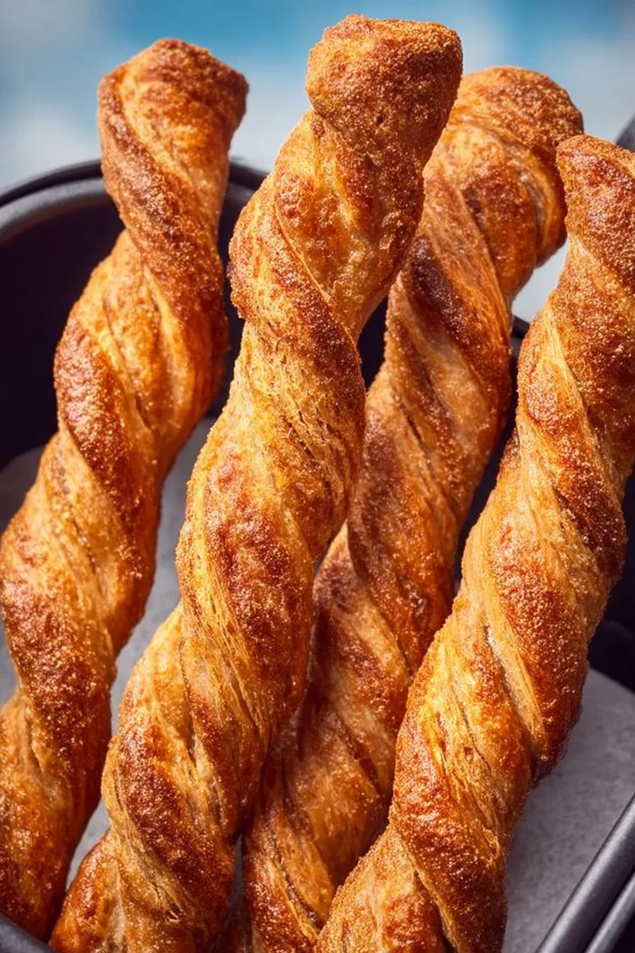 Air Fryer Cinnamon Twists