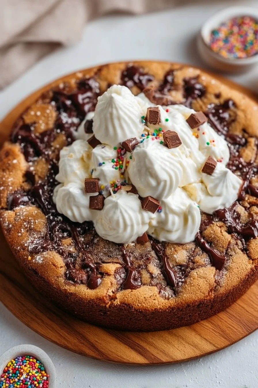 Air Fryer Cookie Cake