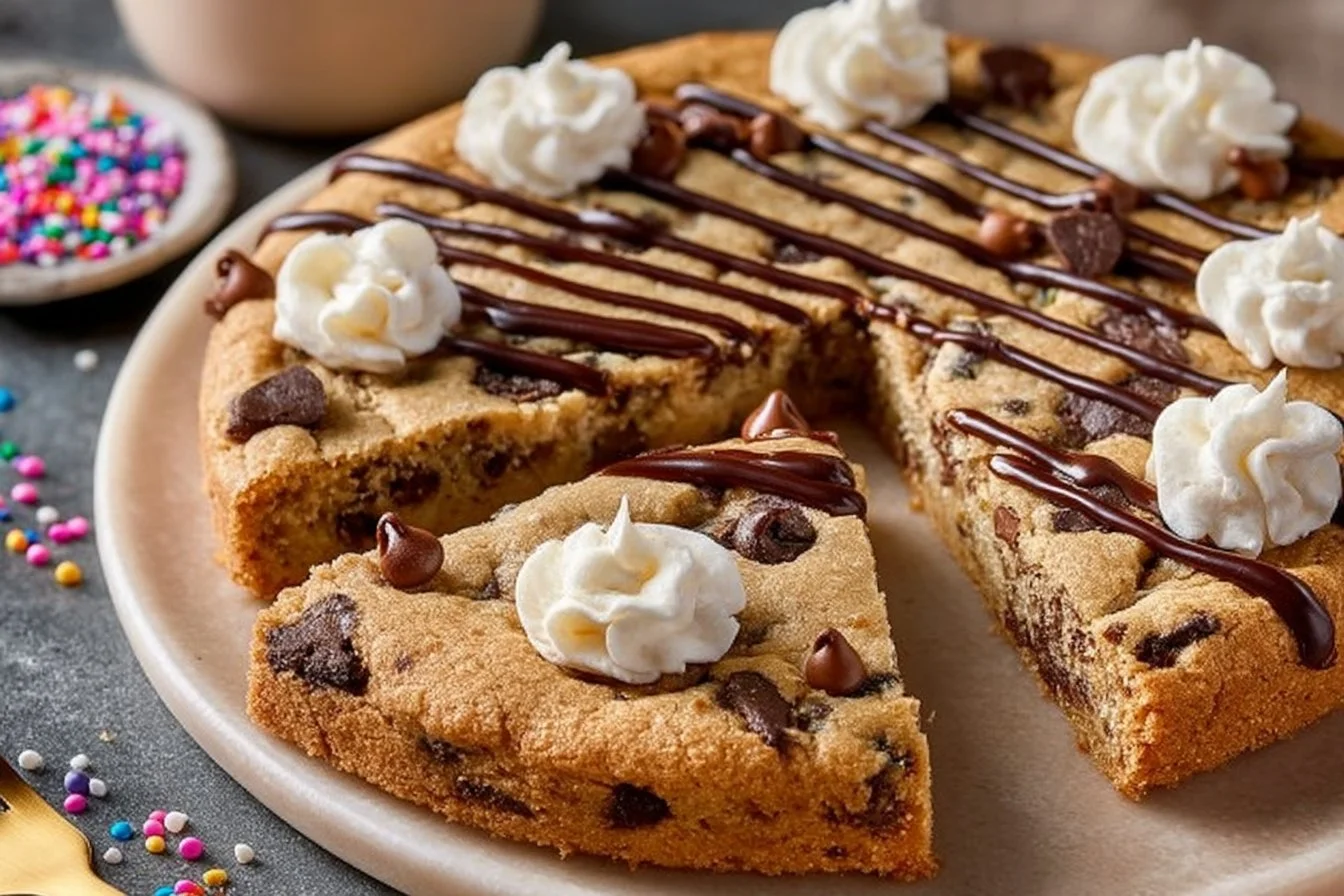 Air Fryer Cookie Cake