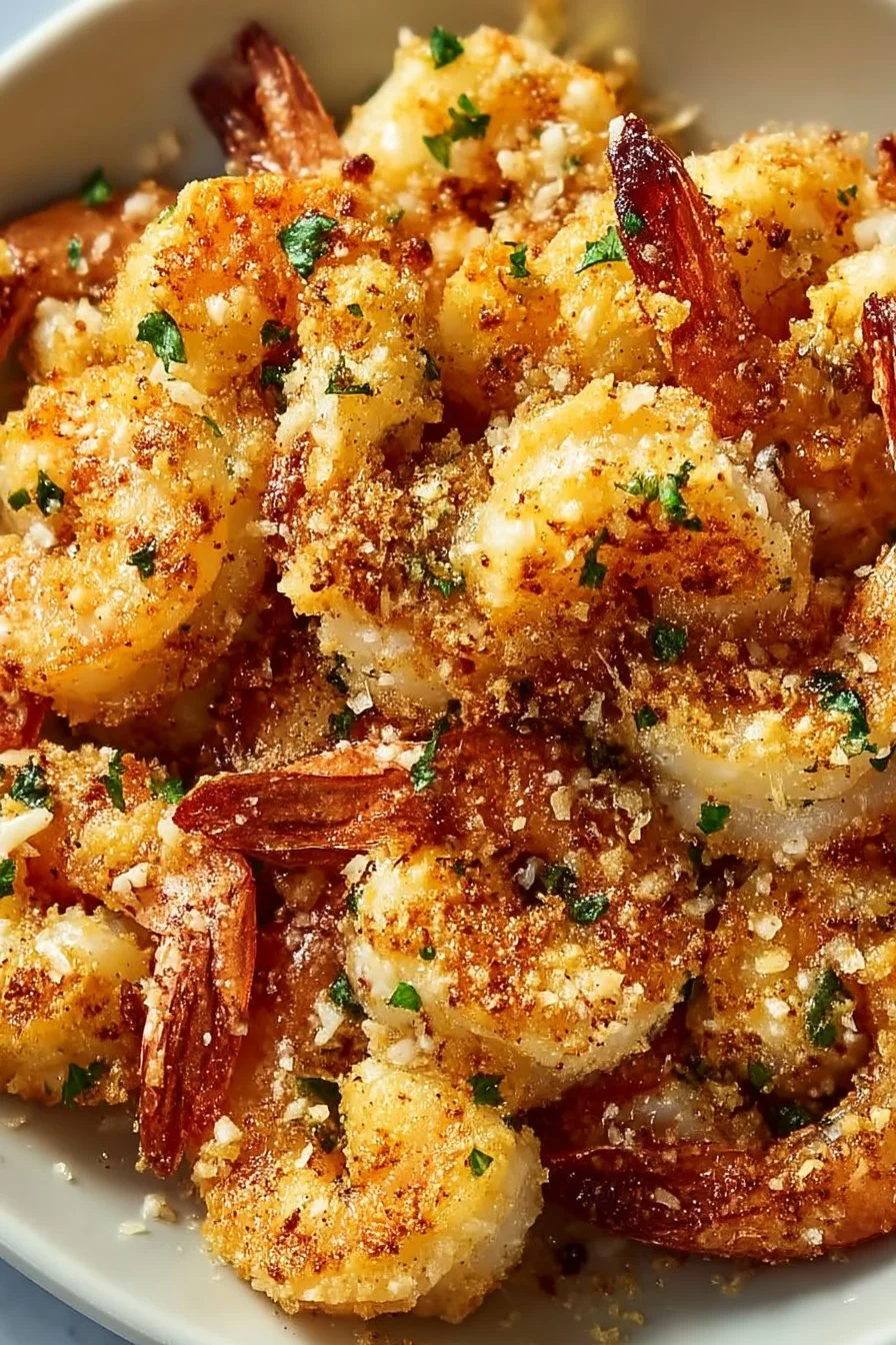 Air Fryer Garlic Parmesan Shrimp for Effortless Gourmet Flavor