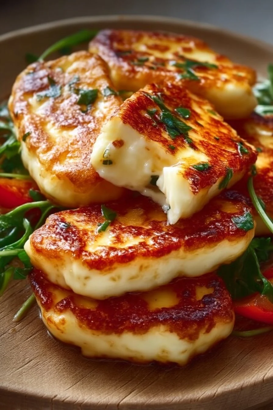 Air Fryer Halloumi