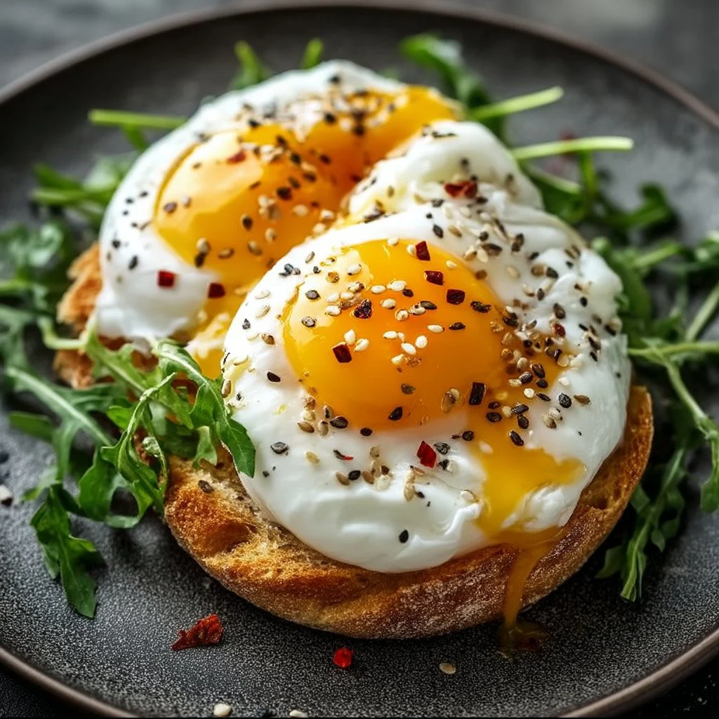 Air Fryer Poached Eggs