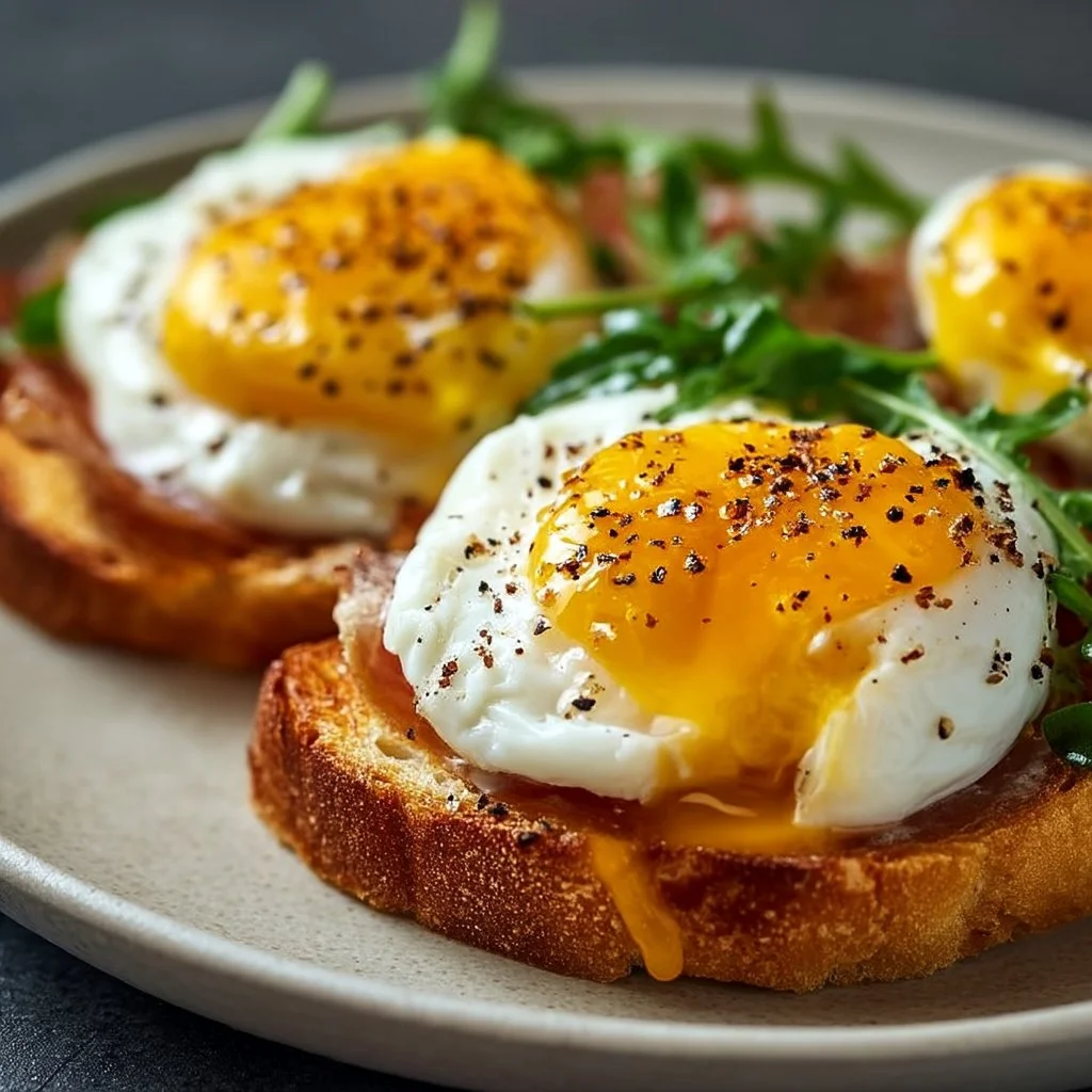 Air Fryer Poached Eggs