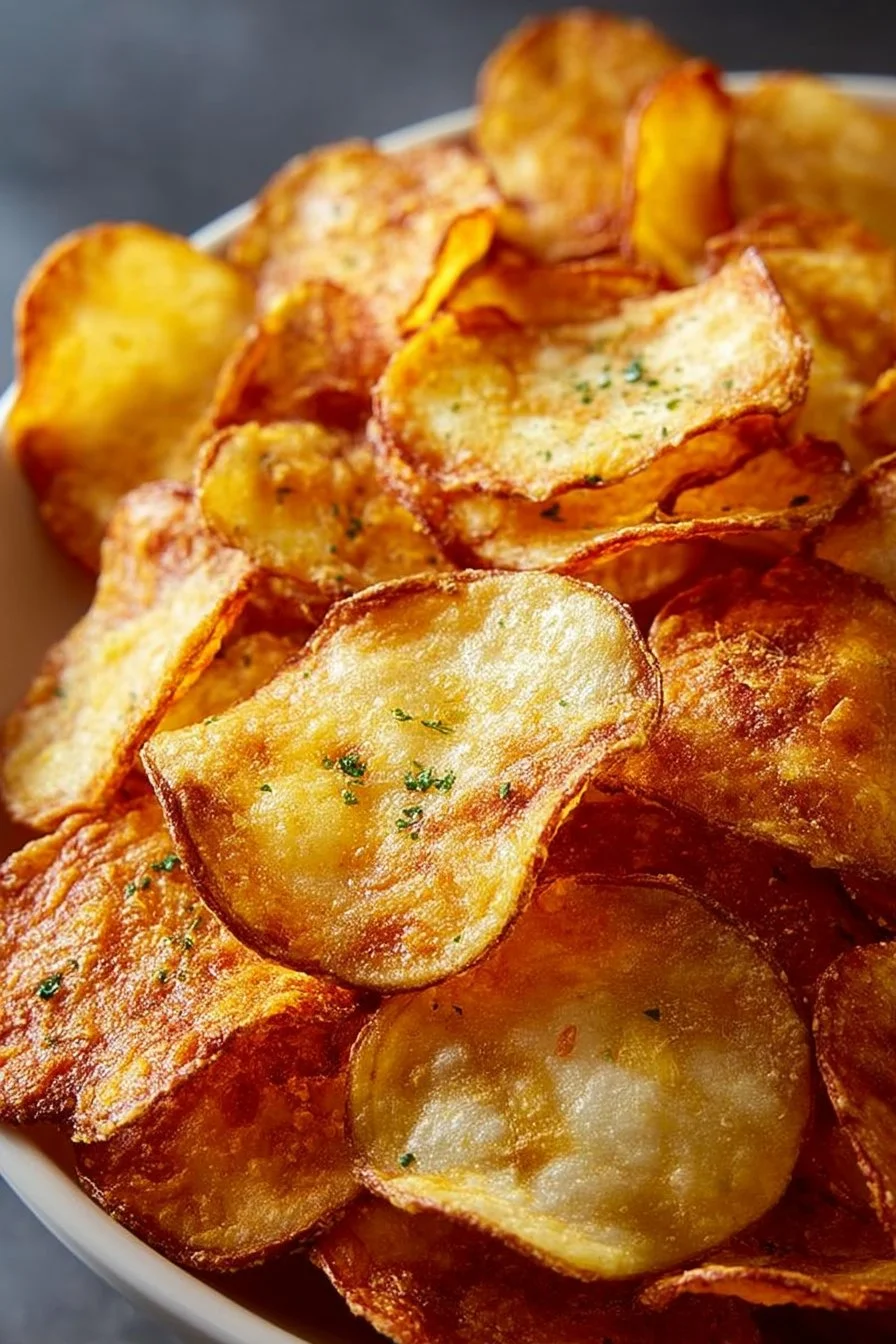 Air Fryer Potato Chips