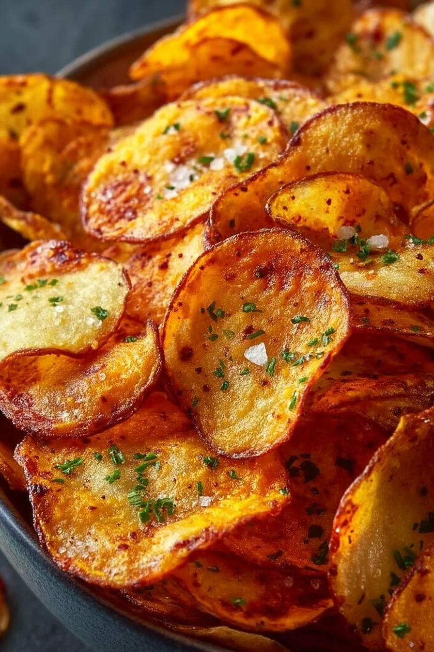 Air Fryer Potato Chips