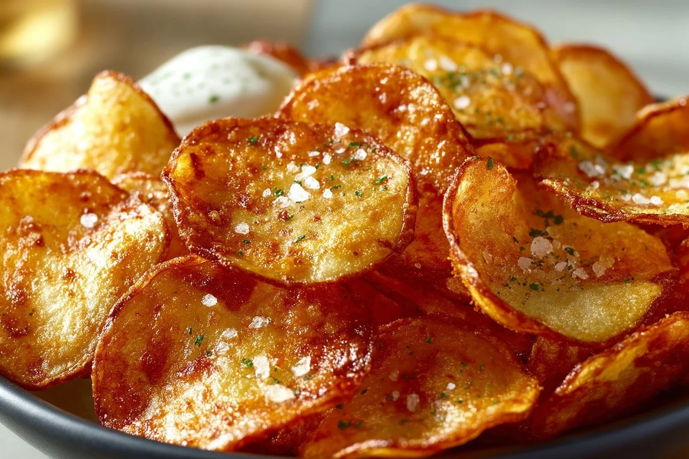 Air Fryer Potato Chips