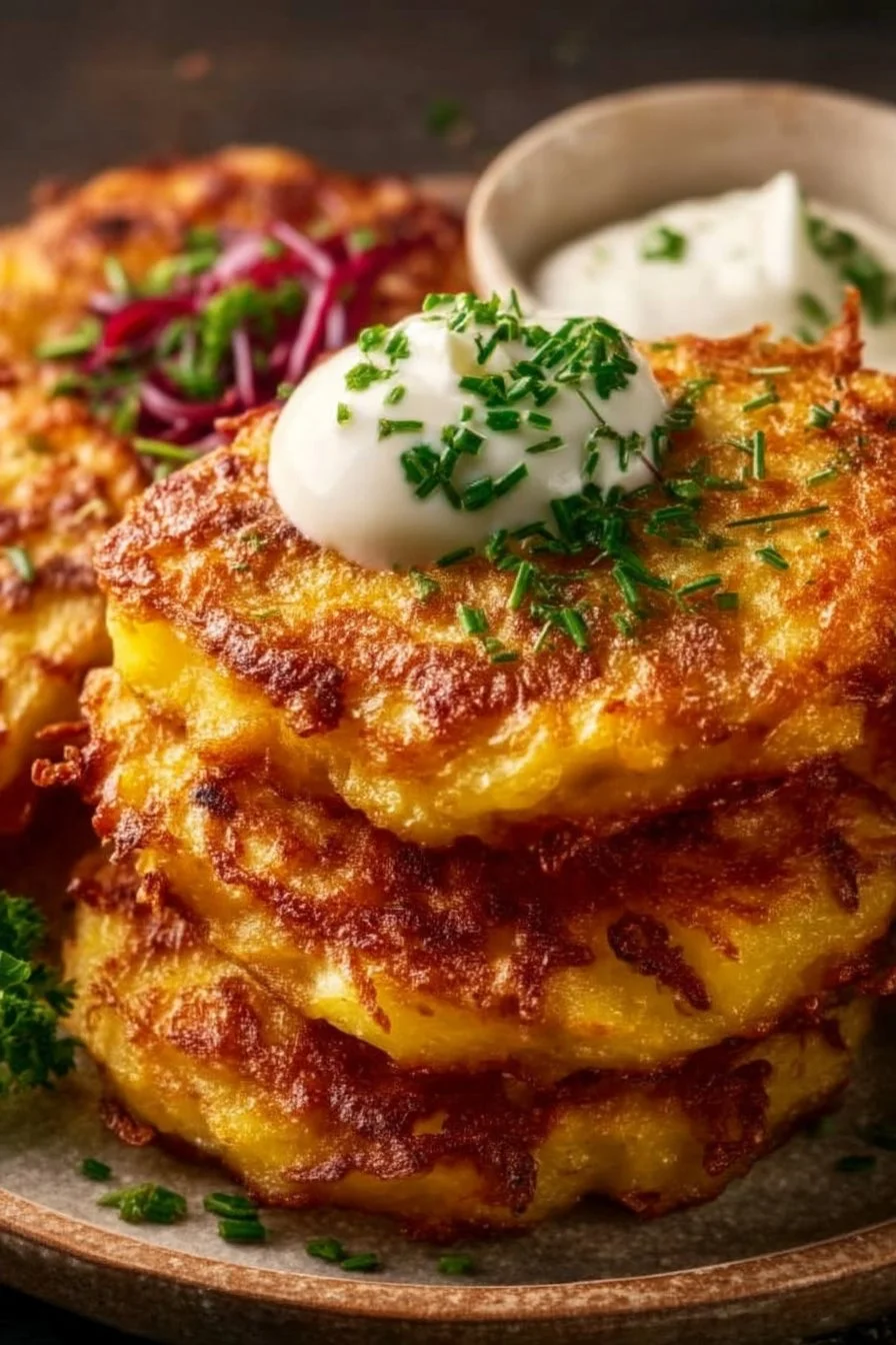 Air Fryer Potato Pancakes